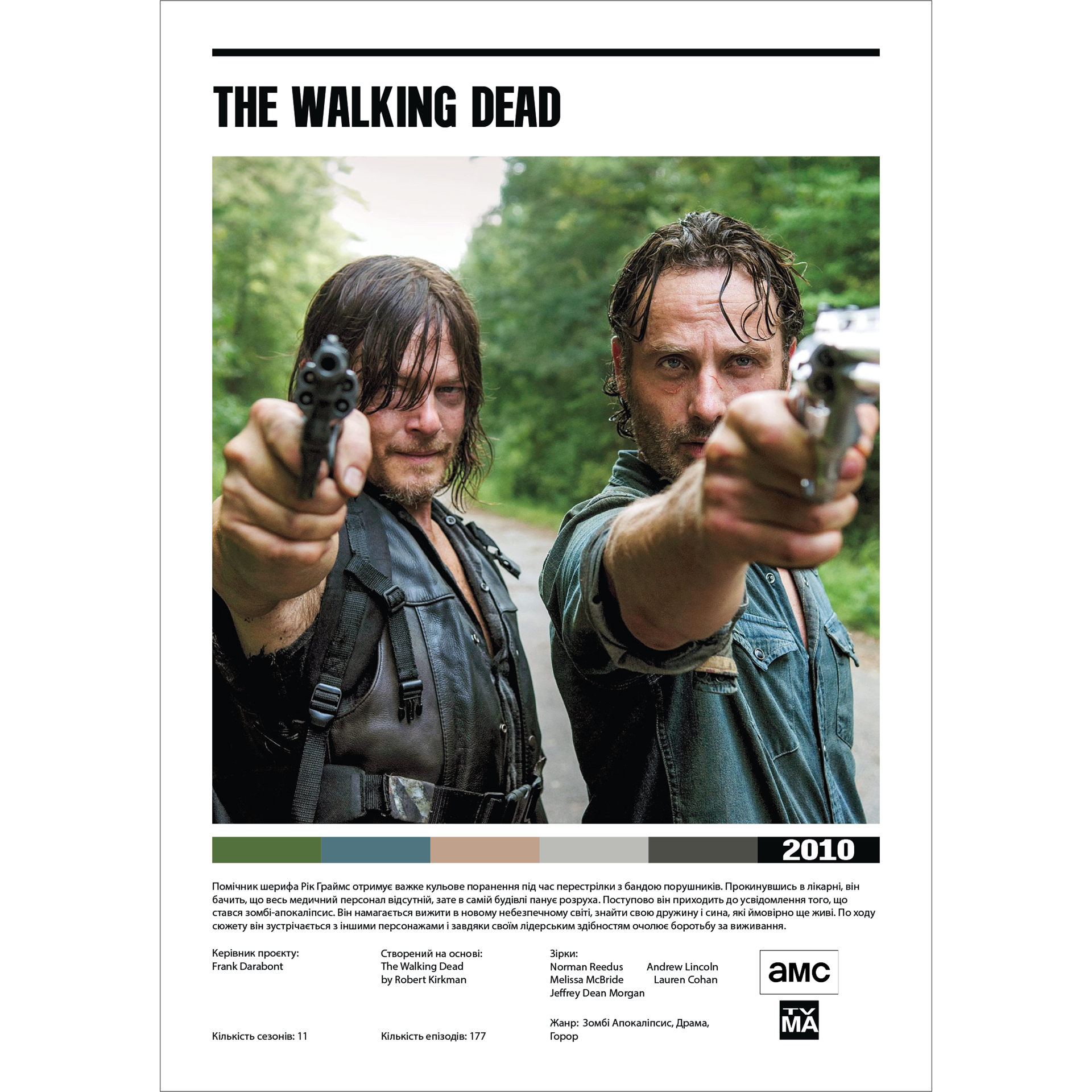 Постер "The Walking Dead"