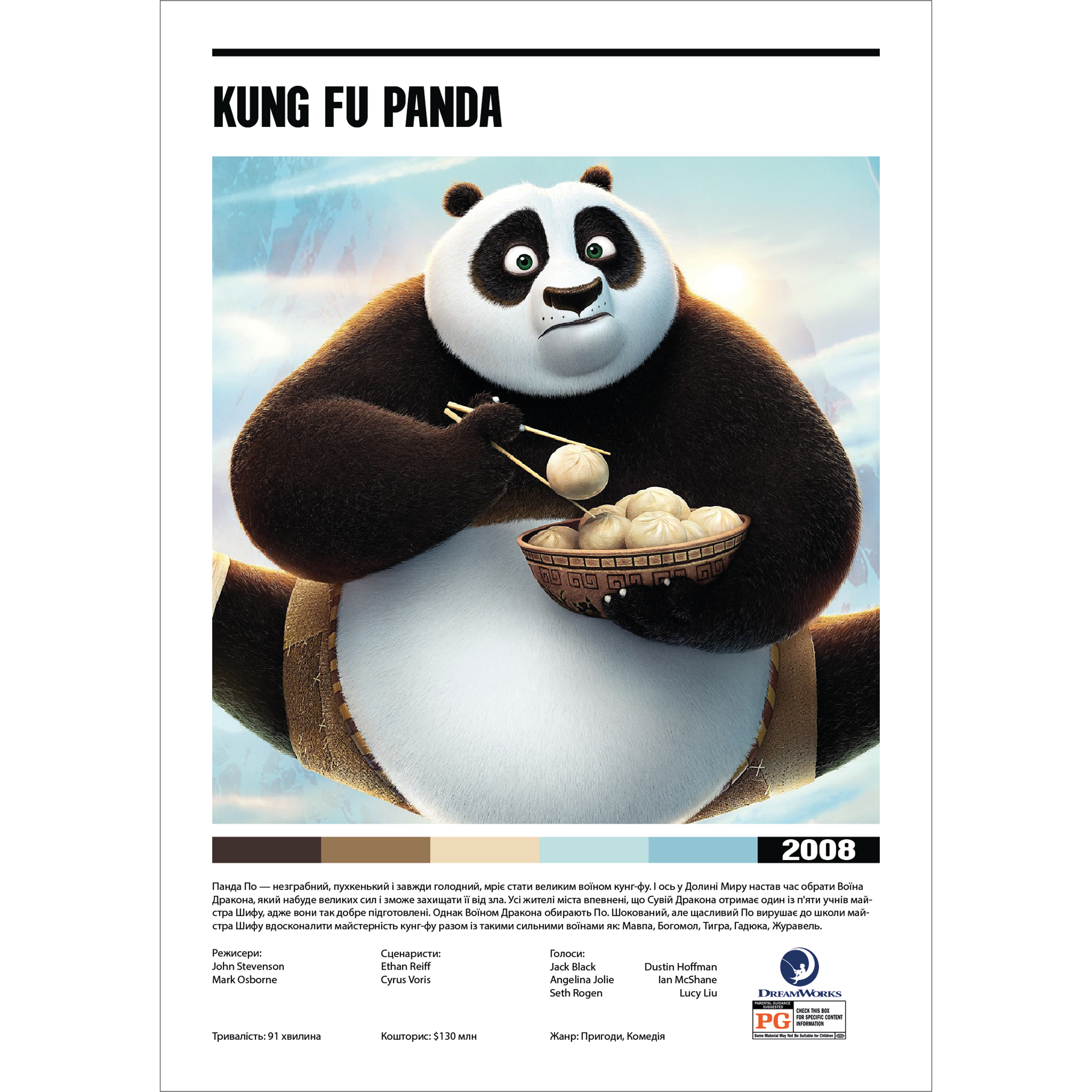Постер "Kung Fu Panda"