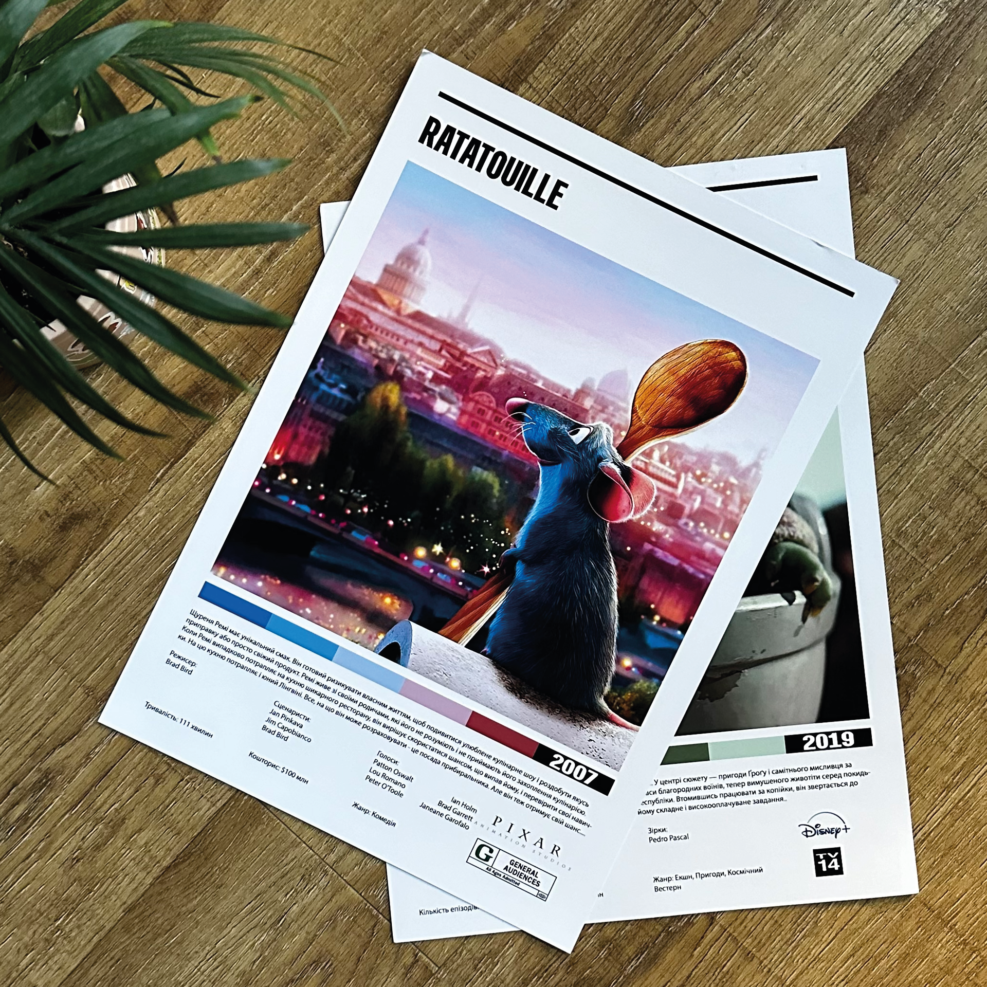 Постер "Ratatouille"