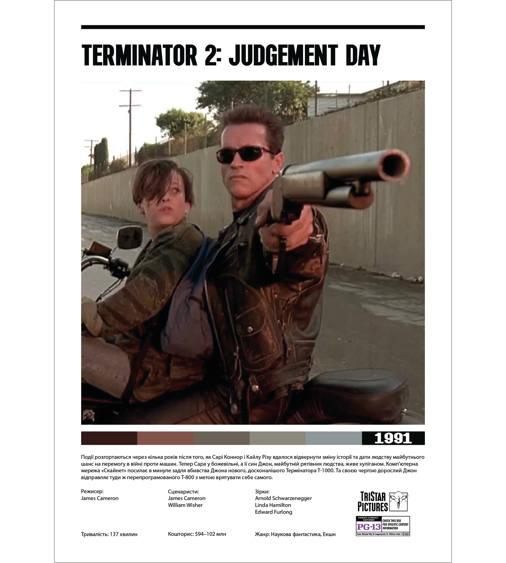 Постер "Terminator 2 - Judgment Day"
