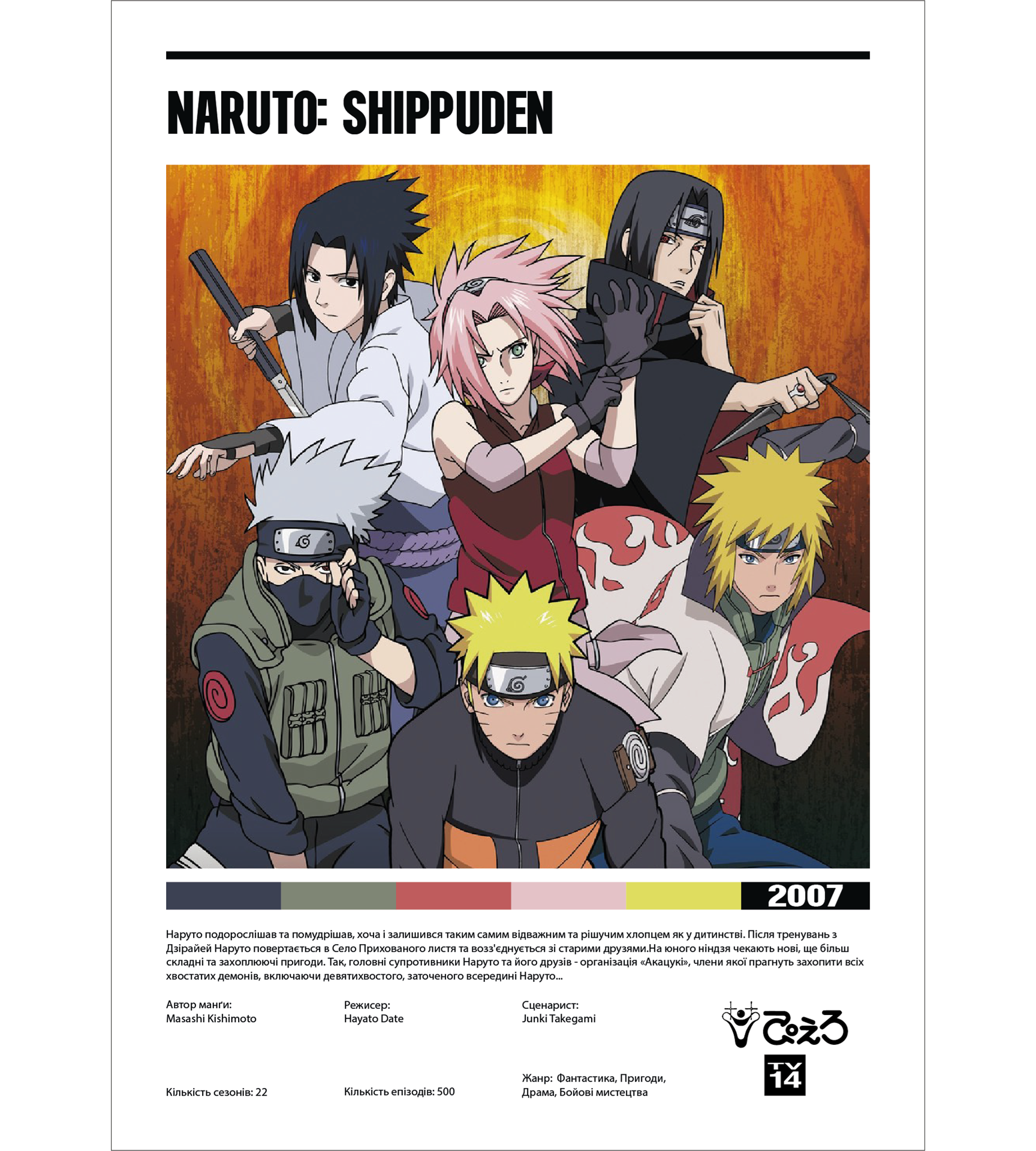 Постер "Naruto Shippuden"