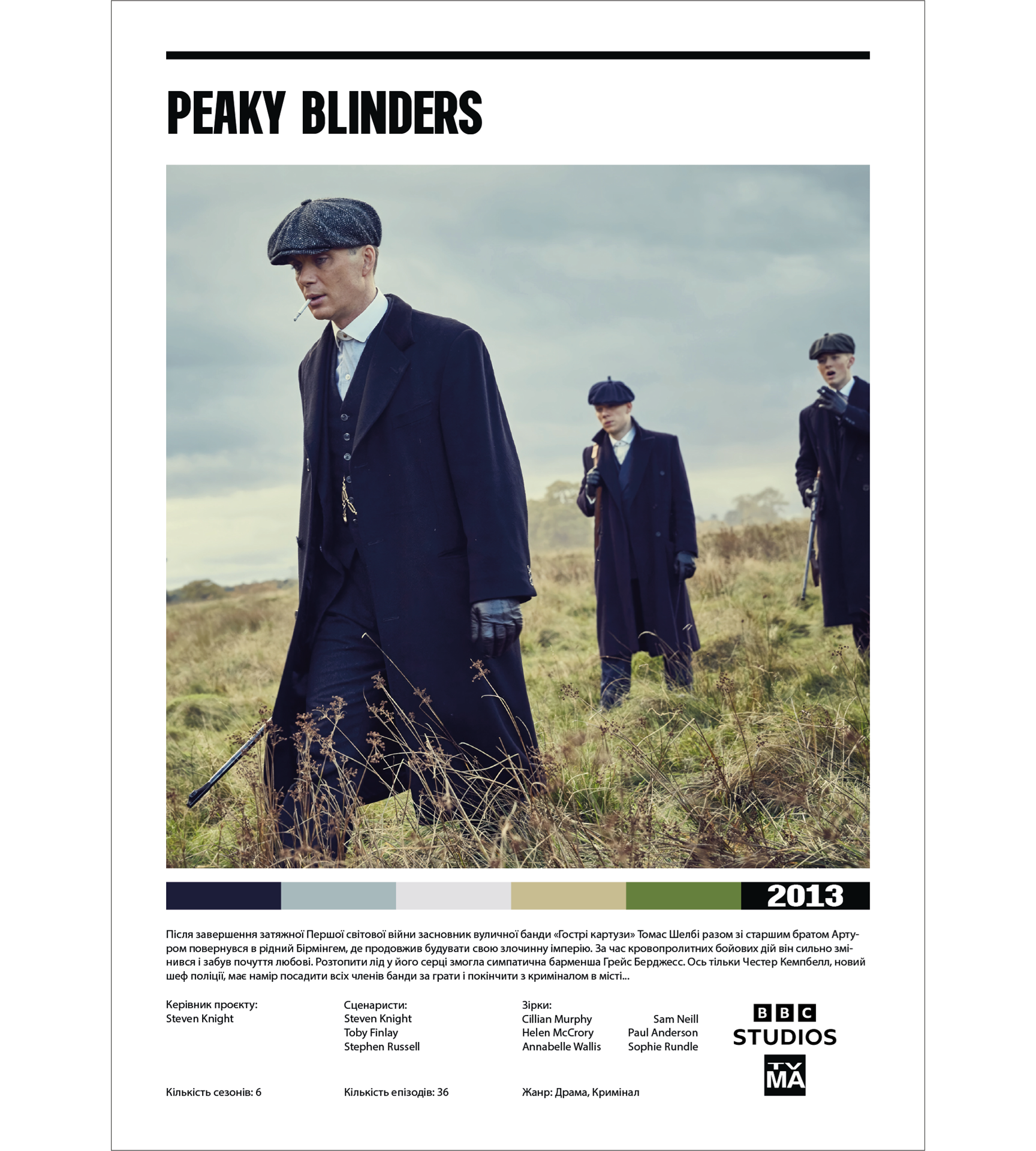 Постер "Peaky Blinders"