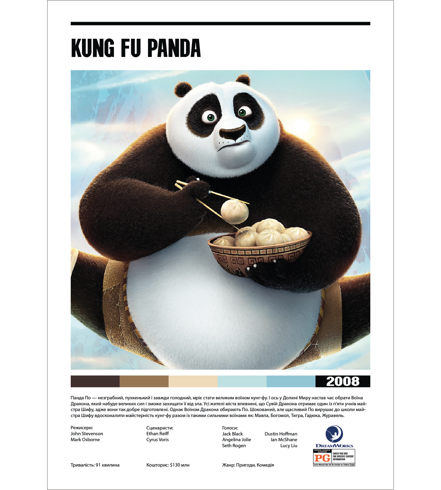 Постер "Kung Fu Panda"