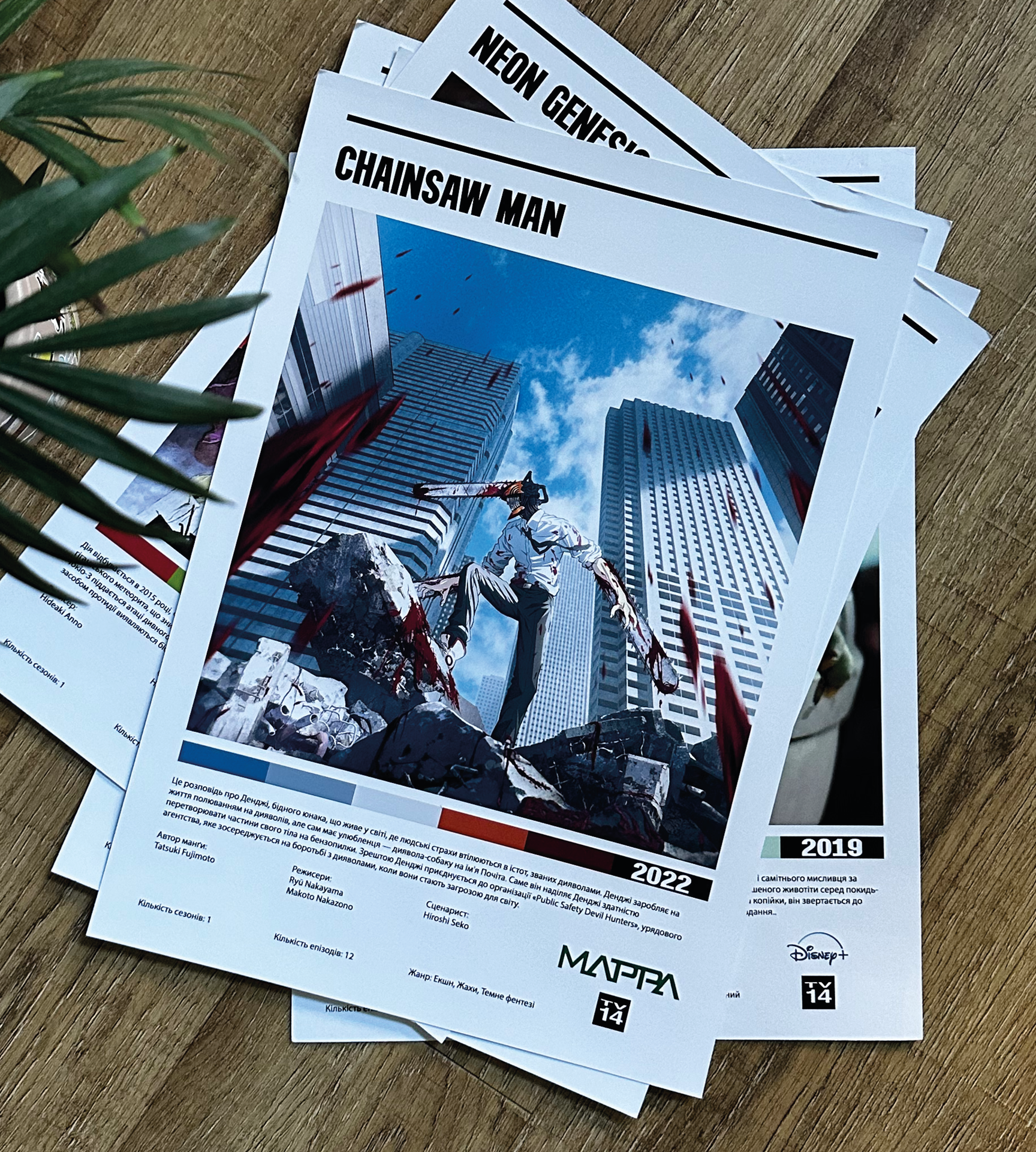 Постер "Chainsaw man"