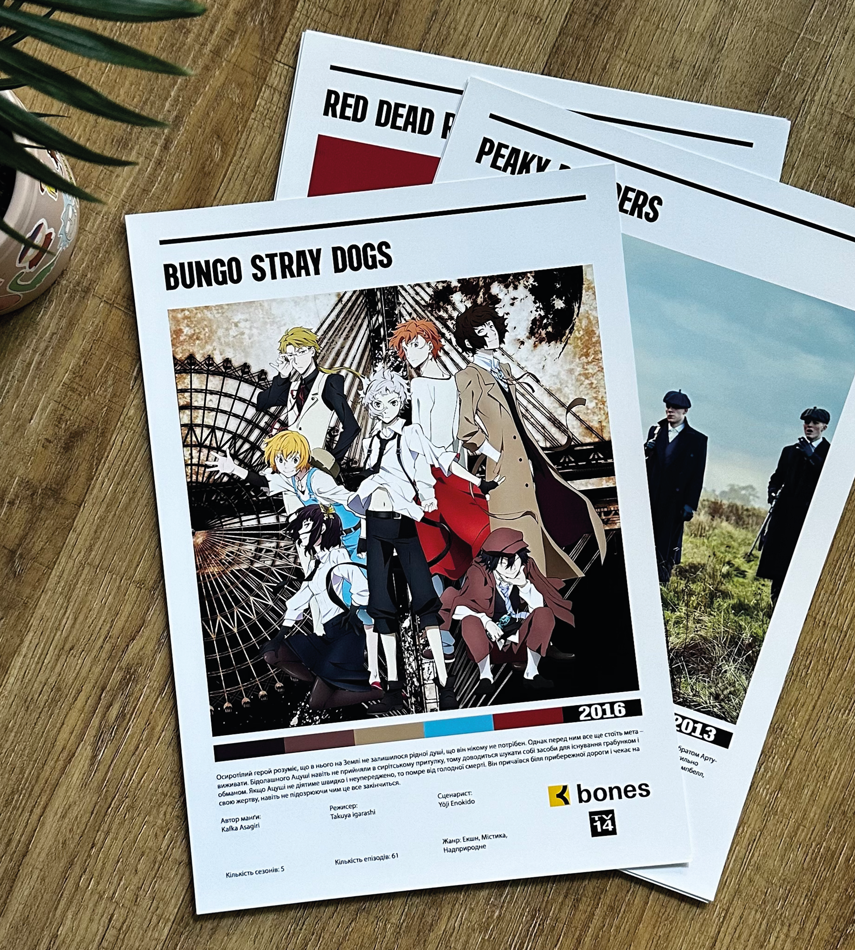 Постер "Bungo Stray Dogs"