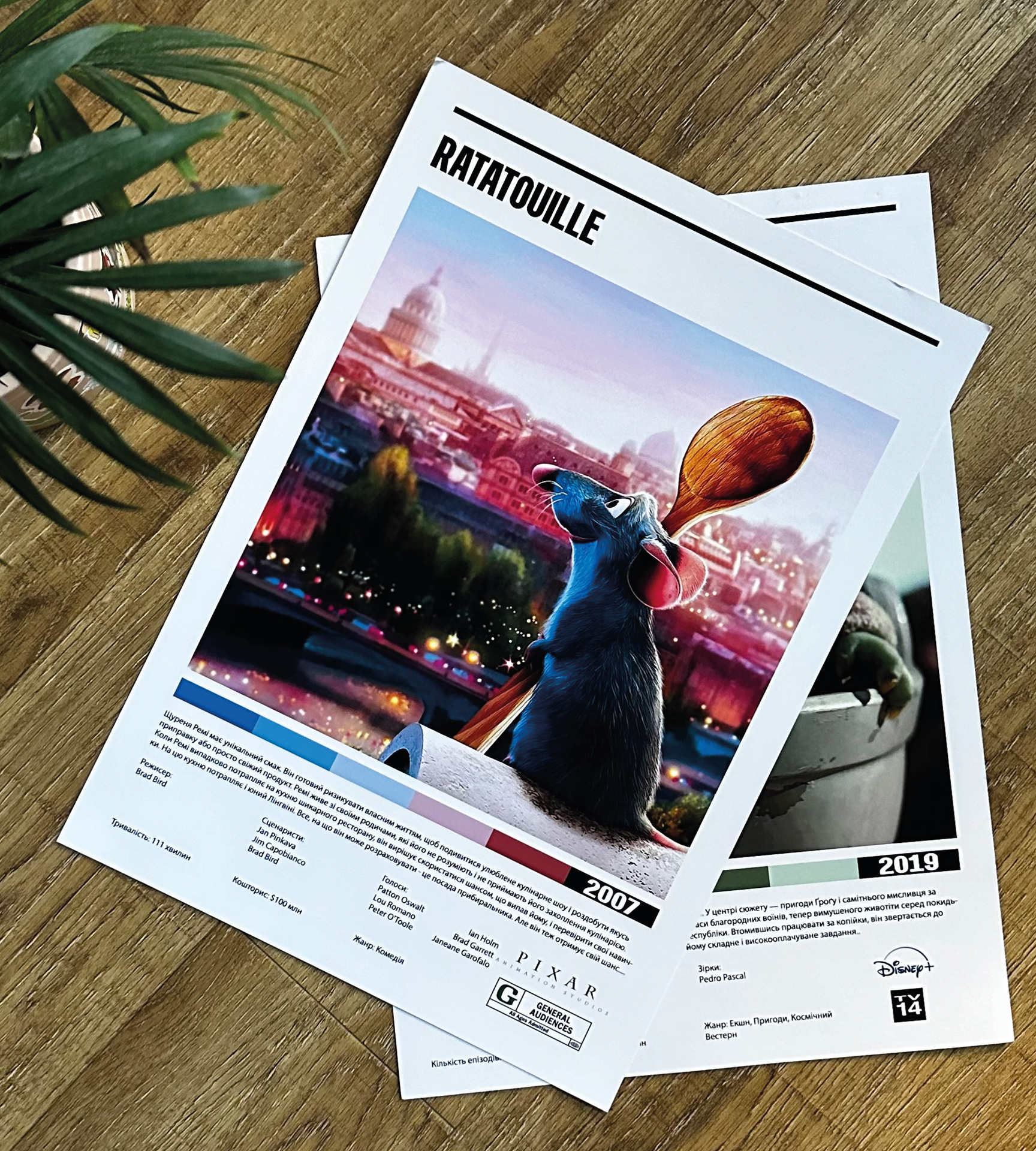 Постер "Ratatouille"