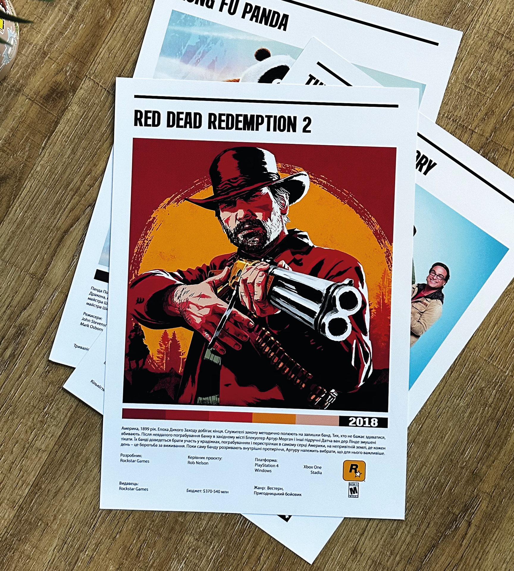Постер "Red Dead Redemption 2"